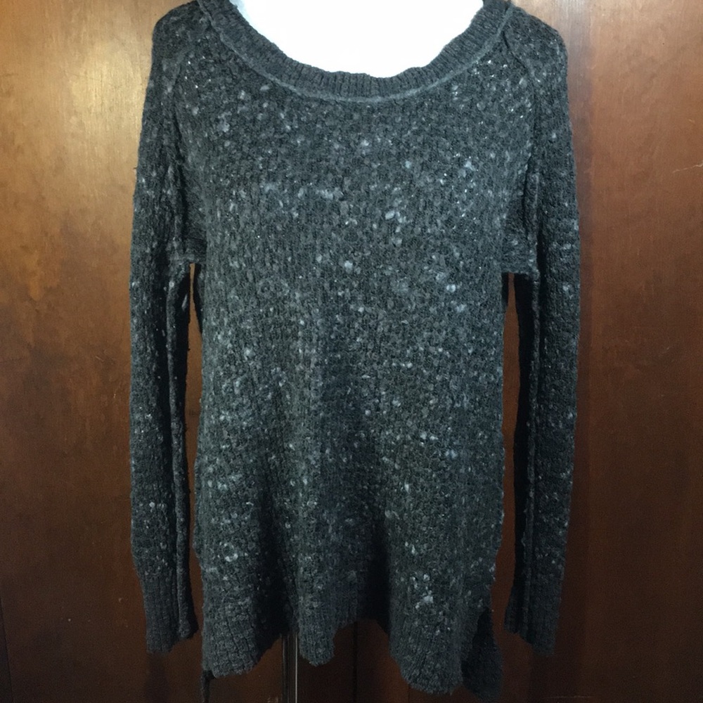 Free People Oversized Split Side Tunic Sweater 🌼